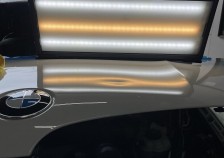 【BMW　X６】タイパとコスパが最強のデントリペアでヘコミ修理